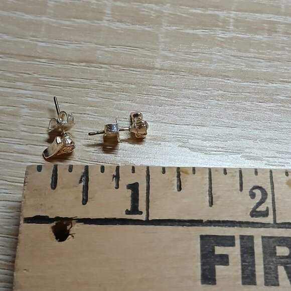 Vintage Avon Silver Tone Necklace & Earrings Costume Jewelry Set #23W - Picture 6 of 16